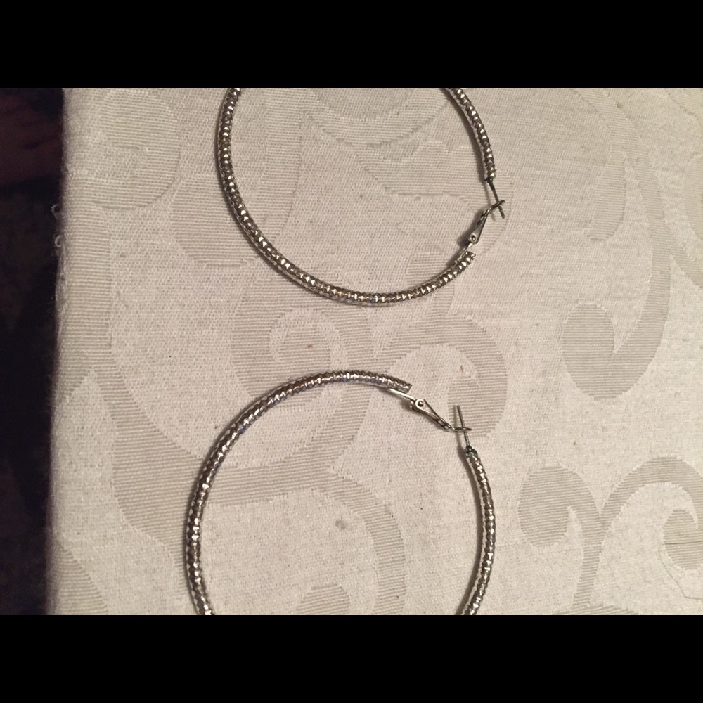 Hoop earrings